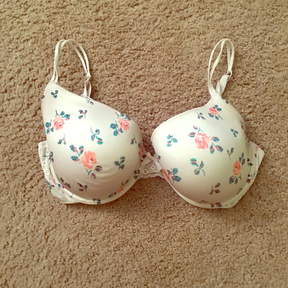 aerie floral bra